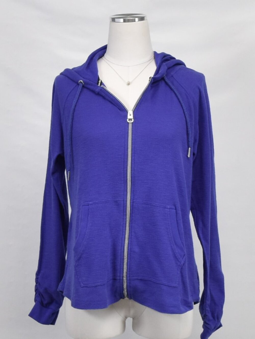 Purple Calvin Klein Zip Up Jacket Size L